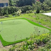 Kunstrasen Putting Green Garten